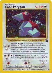 Cool Porygon - Black Star Promo #15 - Holo